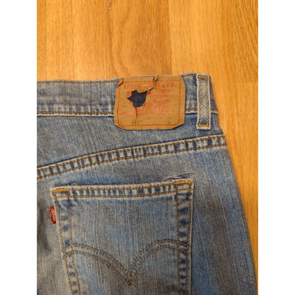 Levi’s 515 Jeans Womens 6 MIS Blue Boot Cut Low Rise Stretch Nouveau - Picture 7 of 9